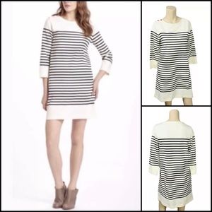 Anthro Allihop Striped Nautical Sailor Pullover Dress Tunic Top